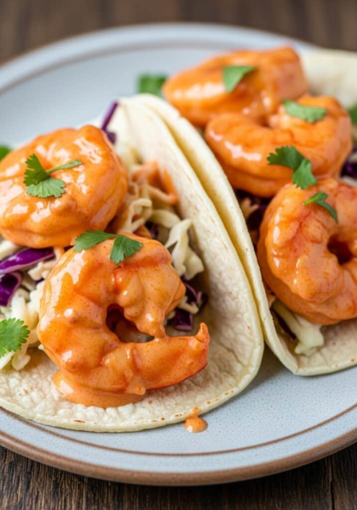 Bang Bang Shrimp Tacos