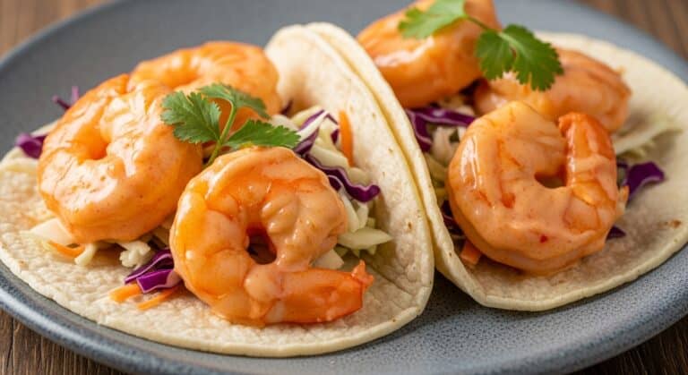 Bang Bang Shrimp Tacos f