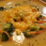 Broccoli Cheese Soup f