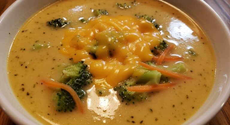 Broccoli Cheese Soup f
