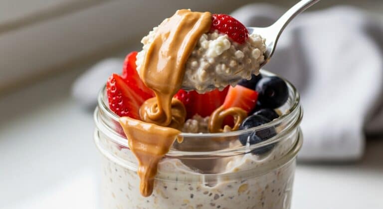 Cottage Cheese Protein Overnight Oats