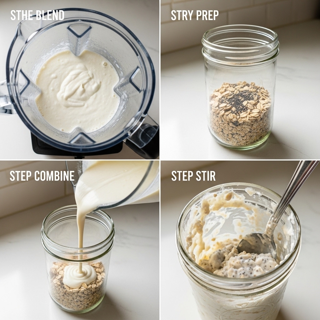 Cottage Cheese Protein Overnight Oats