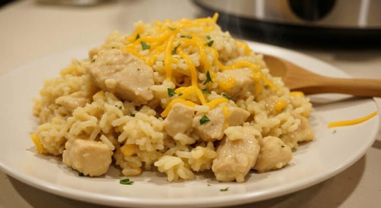 Crock Pot Chicken and Rice