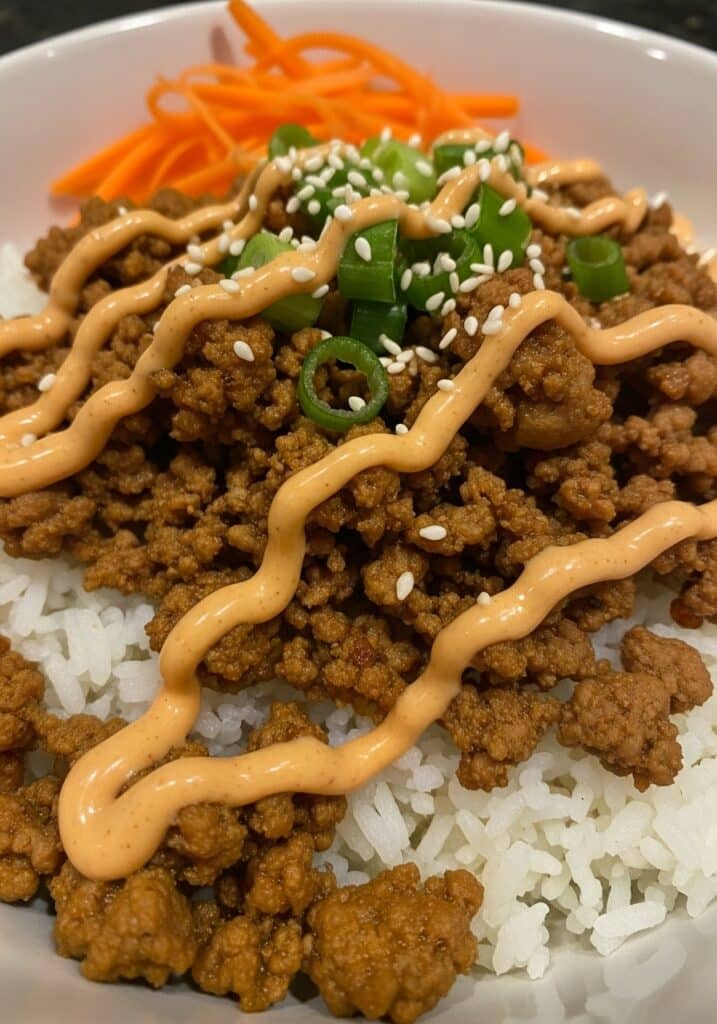 Ground Turkey Rice Bowls