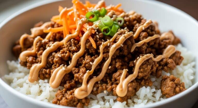 Ground Turkey Rice Bowls f