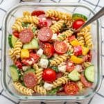 High Protein Italian Pasta Salad