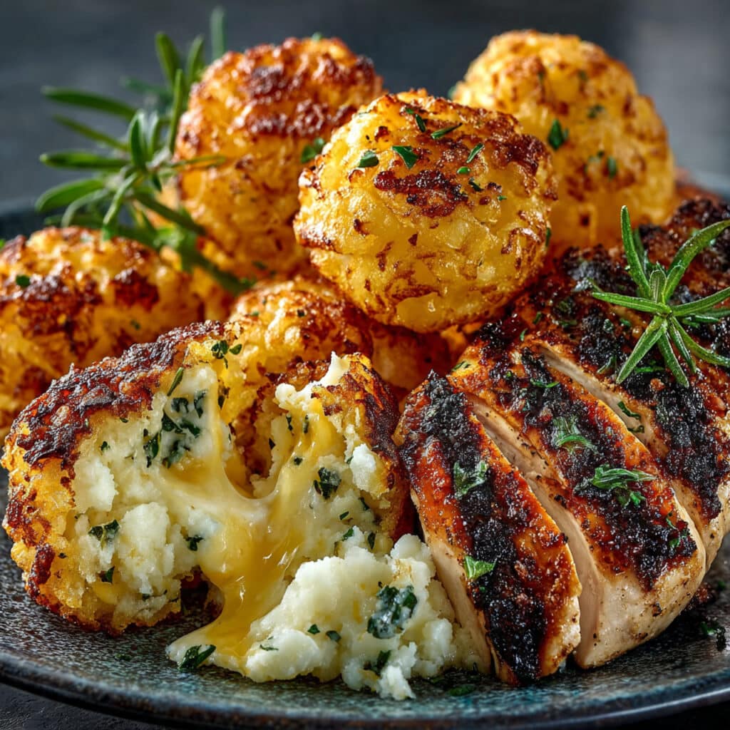 Mashed Potato Cheese Puffs (2)