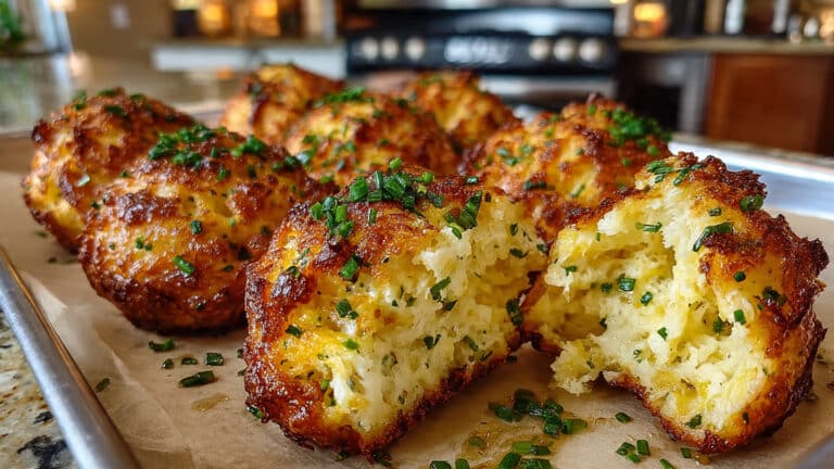 Mashed Potato Cheese Puffs