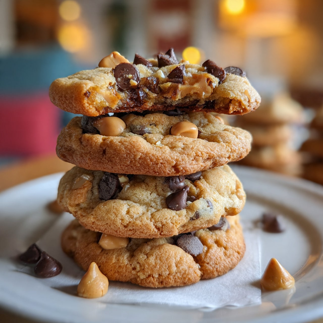 peanut-butter-banana-chocolate-chip-cookies