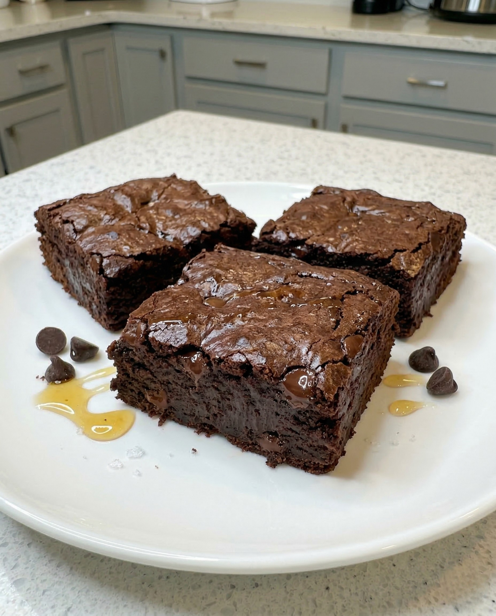 Protein Cottage Cheese Flourless Brownies